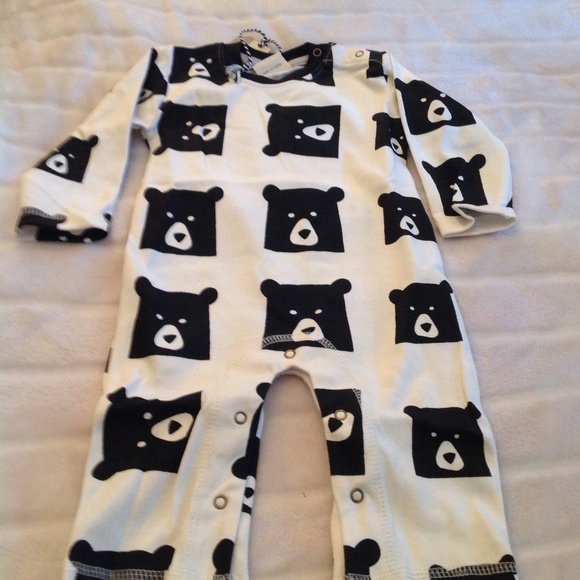 NWT - TURTLEDOVE LONDON BEAR FAMILY AOP PLAYSUIT - Picture 3 of 3